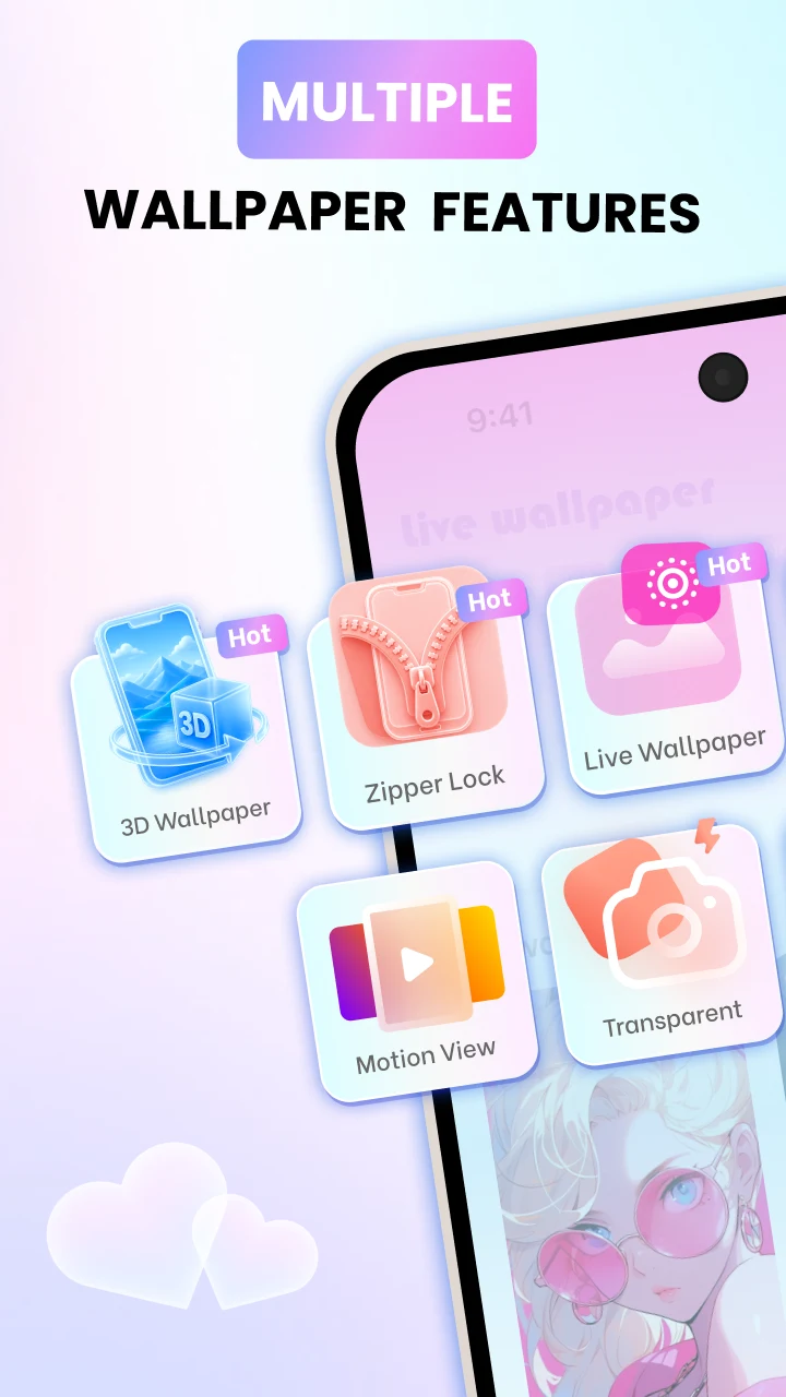 3D Live Wallpaper Maker 4K screenshot